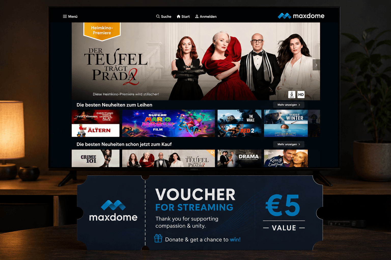 Maxdome Movie Voucher