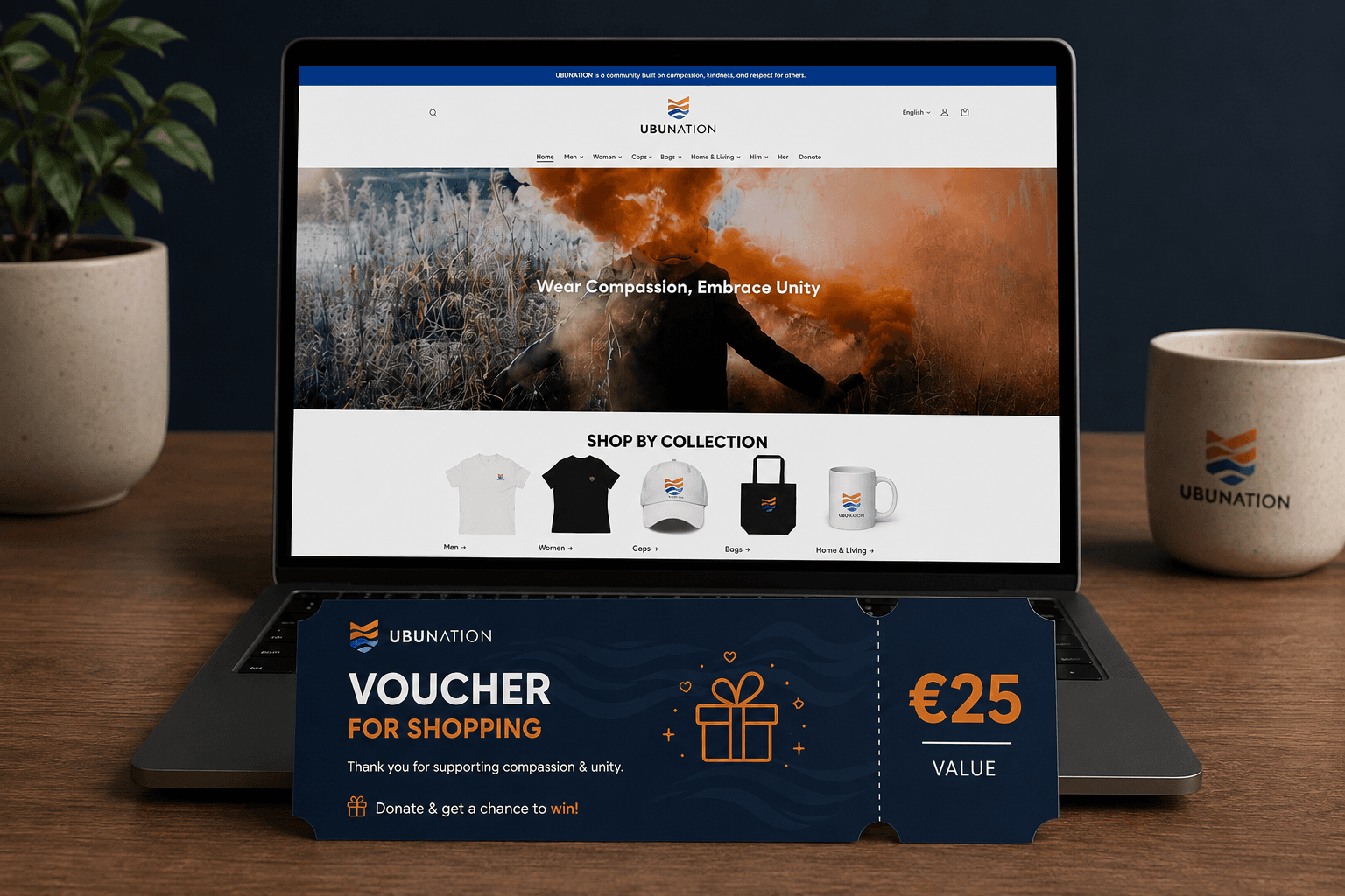 25€ UBUNɅTION Shop Voucher