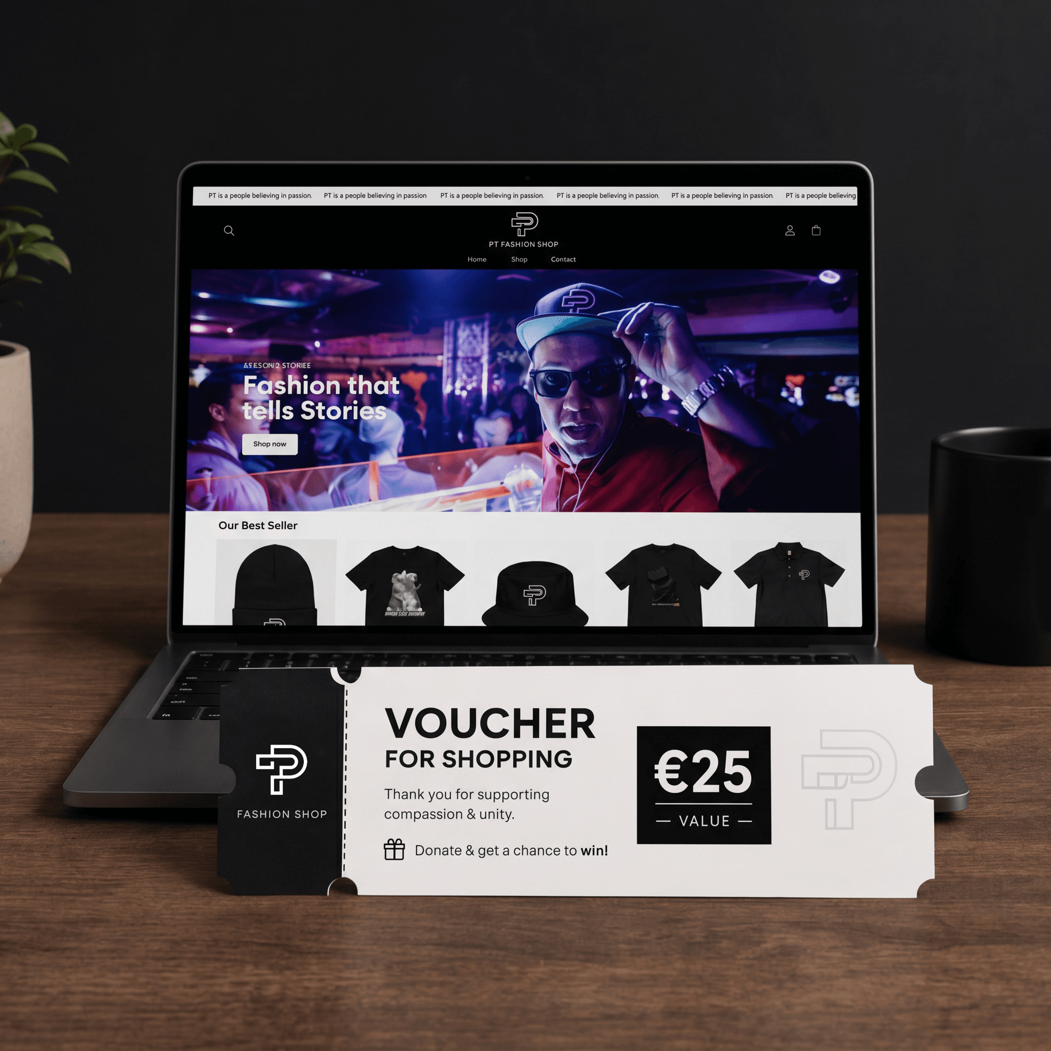 25€ PT-Fashion Shop Voucher