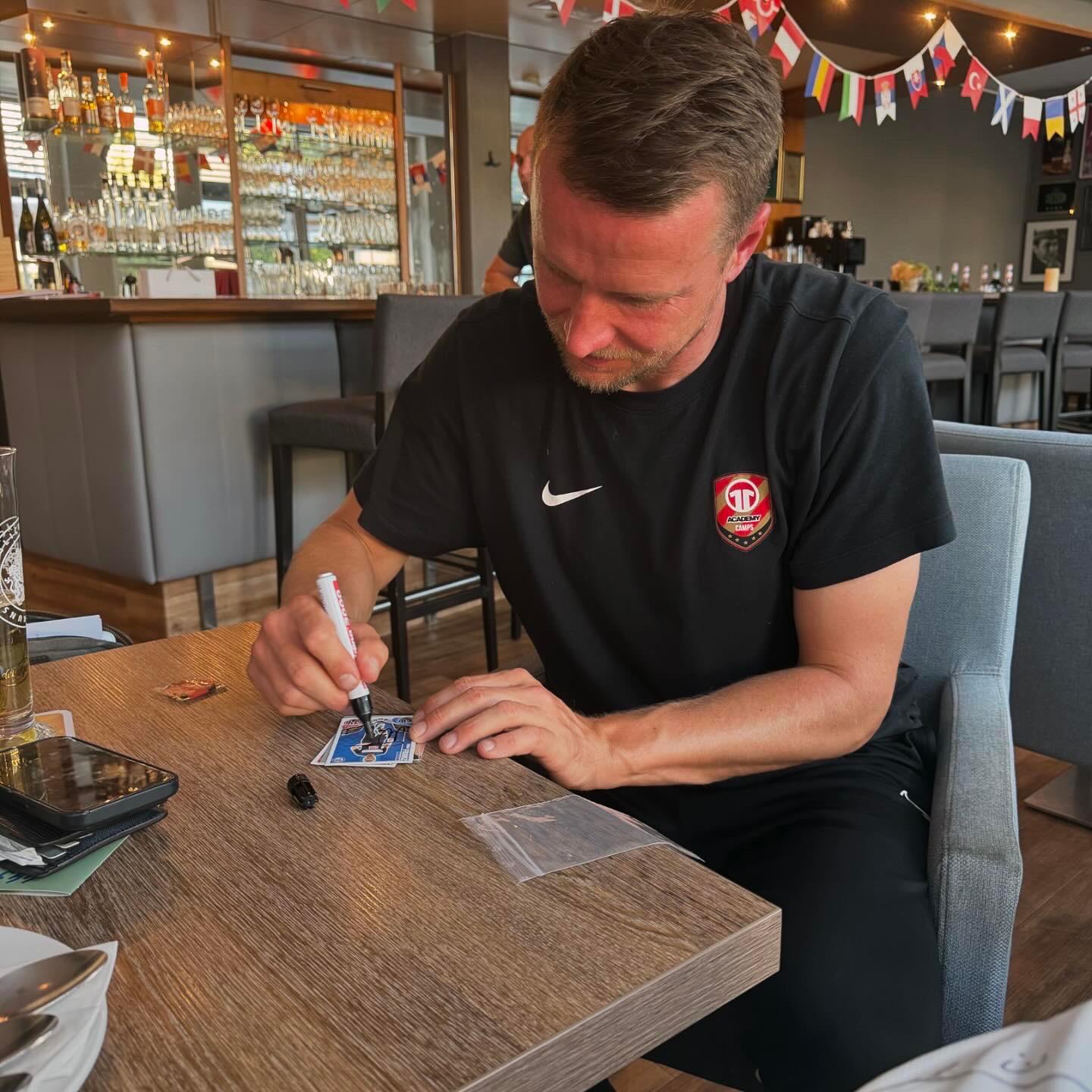 Signed Player Cards